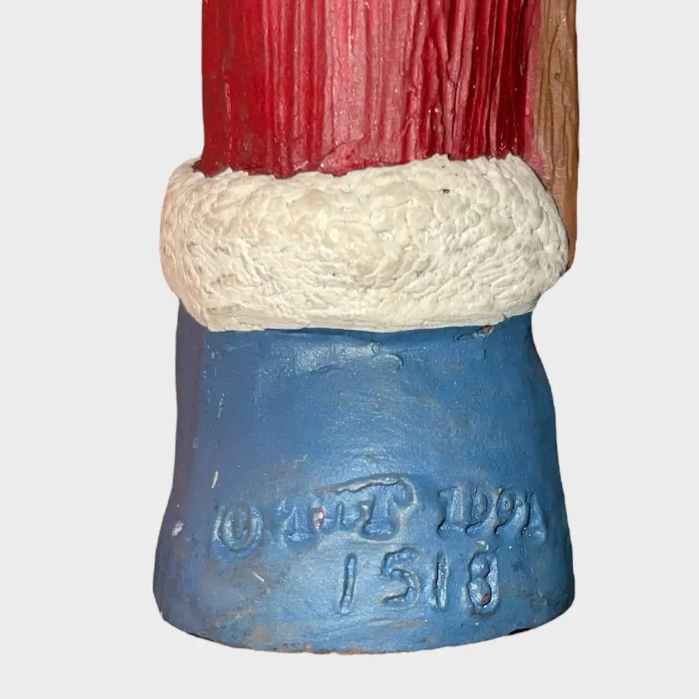 TnT 1991 Pencil Santa/FatherChristmas figurine 8.75